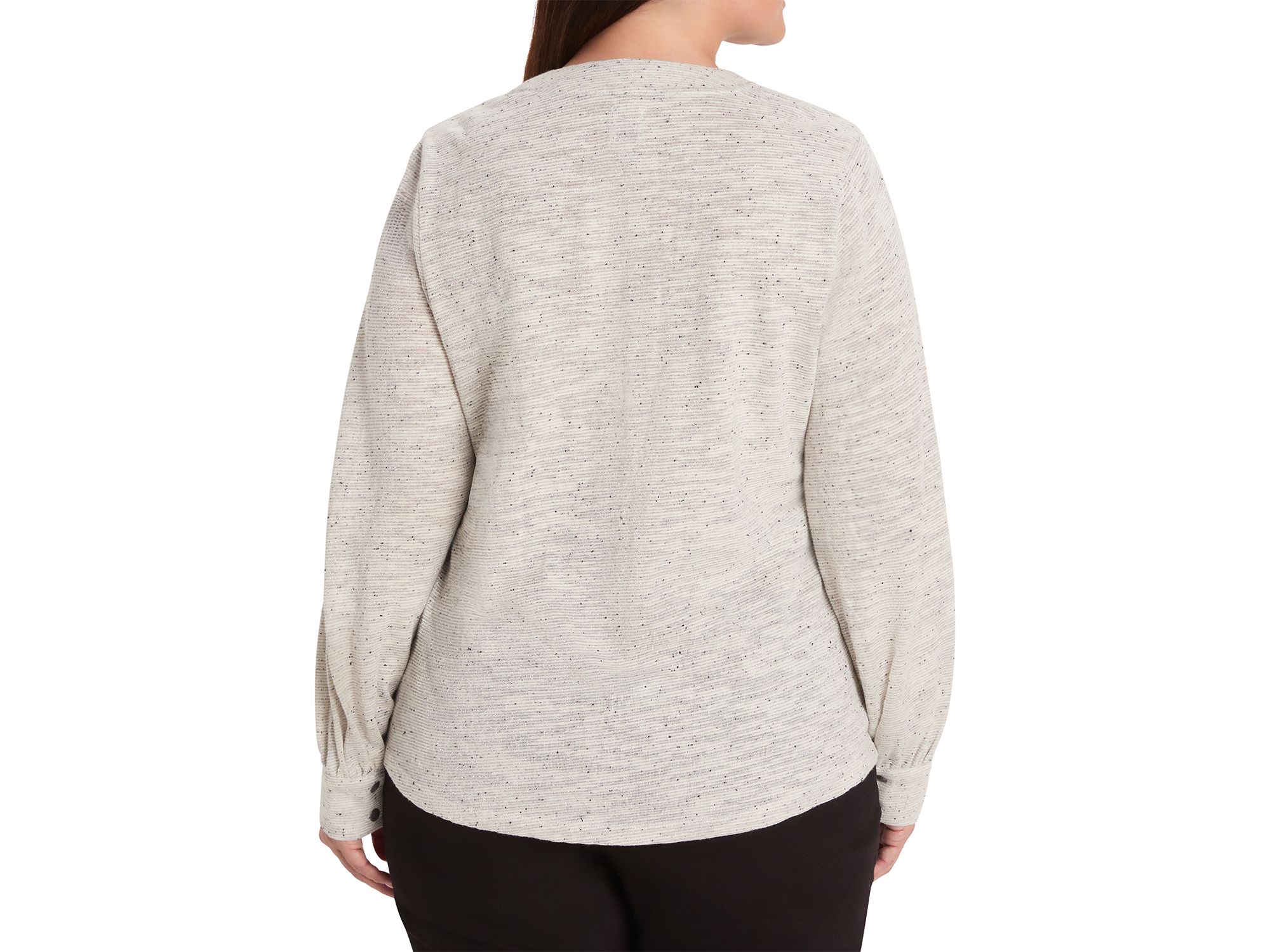 Downtown Sparkle Nep Knit Top — Image 3