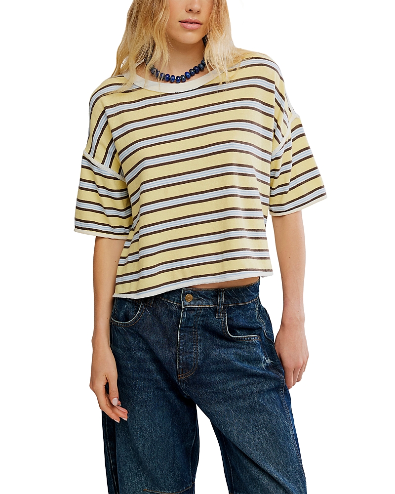 Free People Clean Rugby Tee