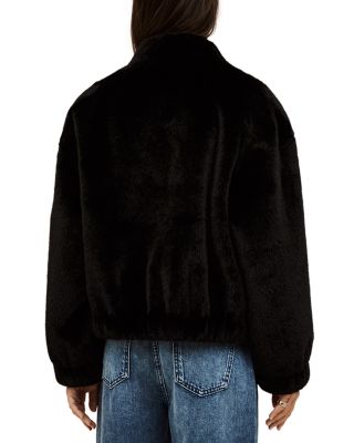 Paros Faux Fur Cropped Jacket