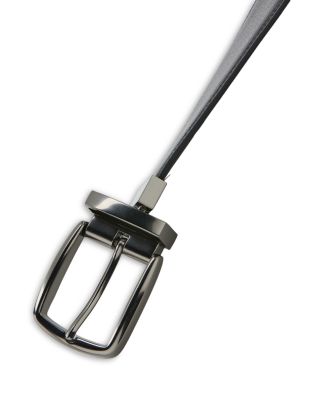 Reversible Pebbled Texture Leather Belt - Exclusive