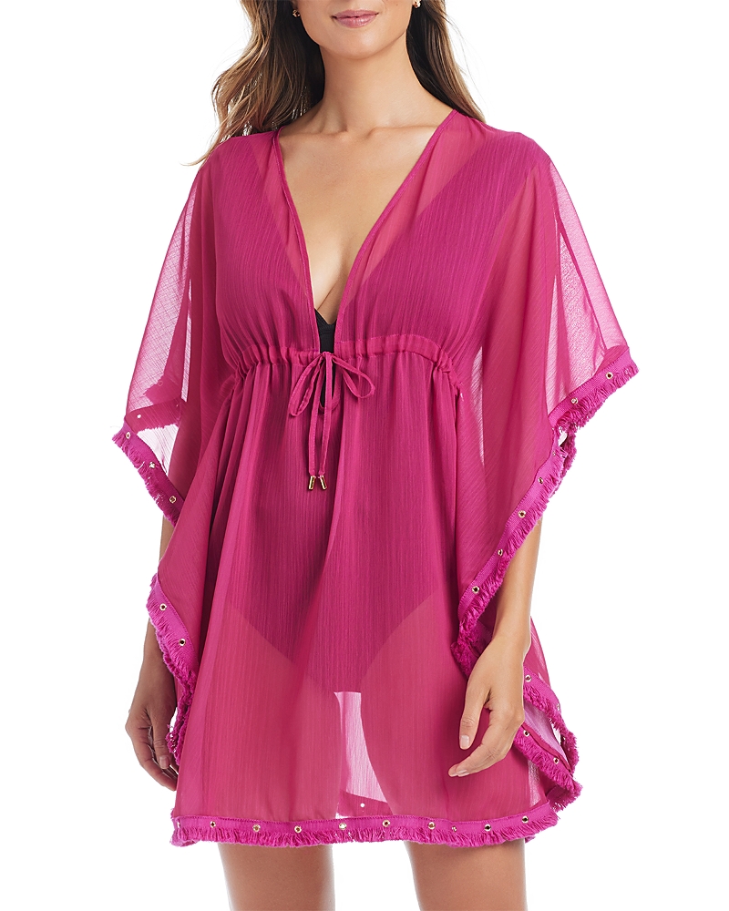 Bleu Rod Beattie Tie Front Caftan