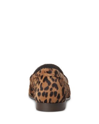 Women's Baguette Printed Cavallino Calfskin Loafers