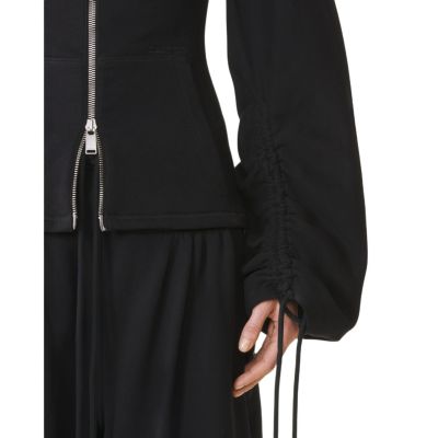 Cotton Fleece Adn Cashmere Jacket