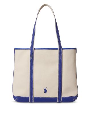 Polo Bear Small Canvas Shopper Tote