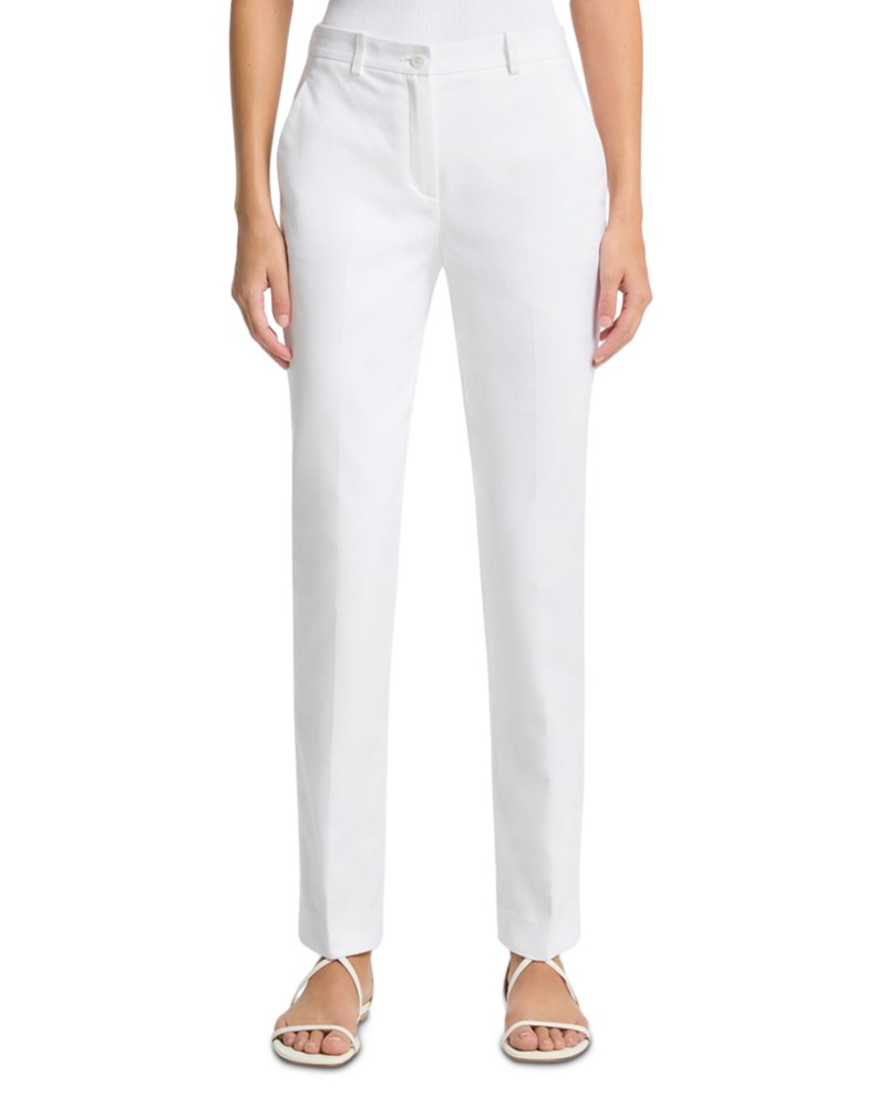 Michael Kors Collection Samantha Pants in Optic White
