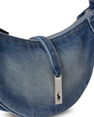 Polo ID Mini Denim Shoulder Bag