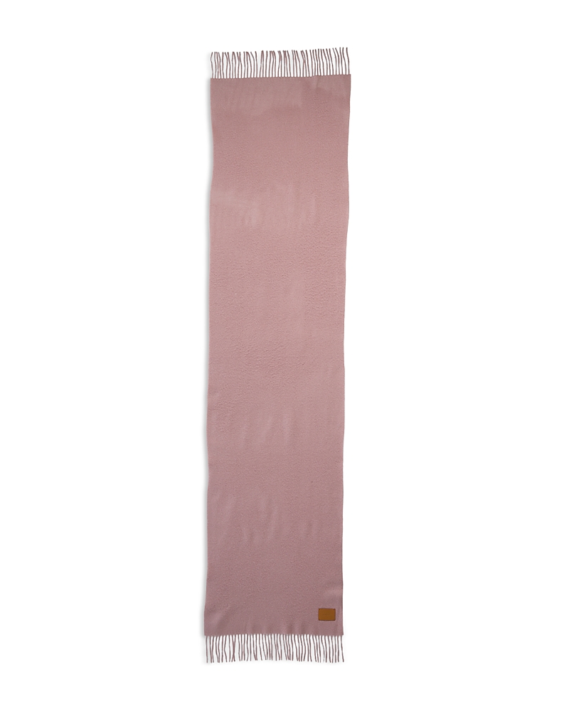 Vince Double Face Cashmere Scarf In Pink
