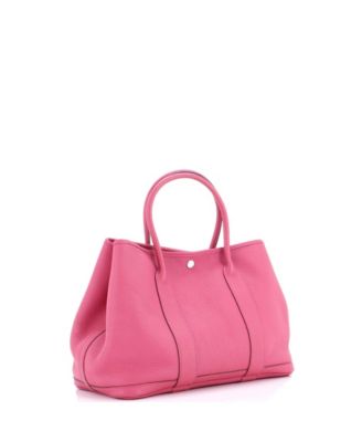 36 Garden Party Tote Leather