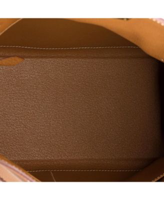 Kelly 28 Handbag Brown Togo with Gold Hardware