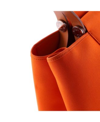 39 Cabag Elan Toile and Leather