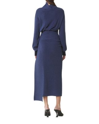 Wool and Cashmere Midi Dress