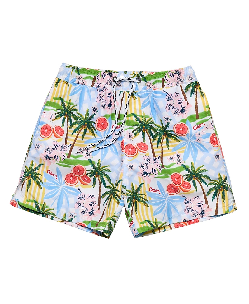 Snapper Rock Boys' Ciao Paradiso Swim Short - Little Kid, Big Kid In Multi