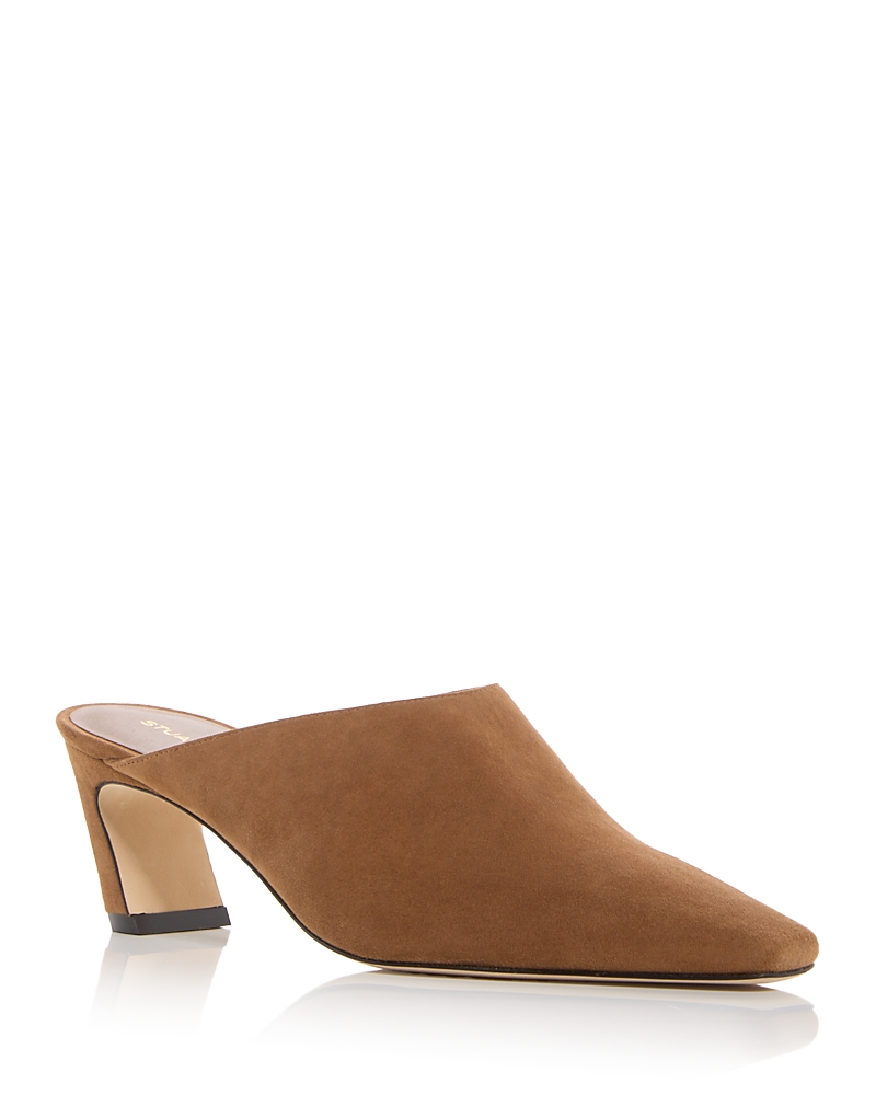 Stuart Weitzman Stassi 50 Mule In Brown