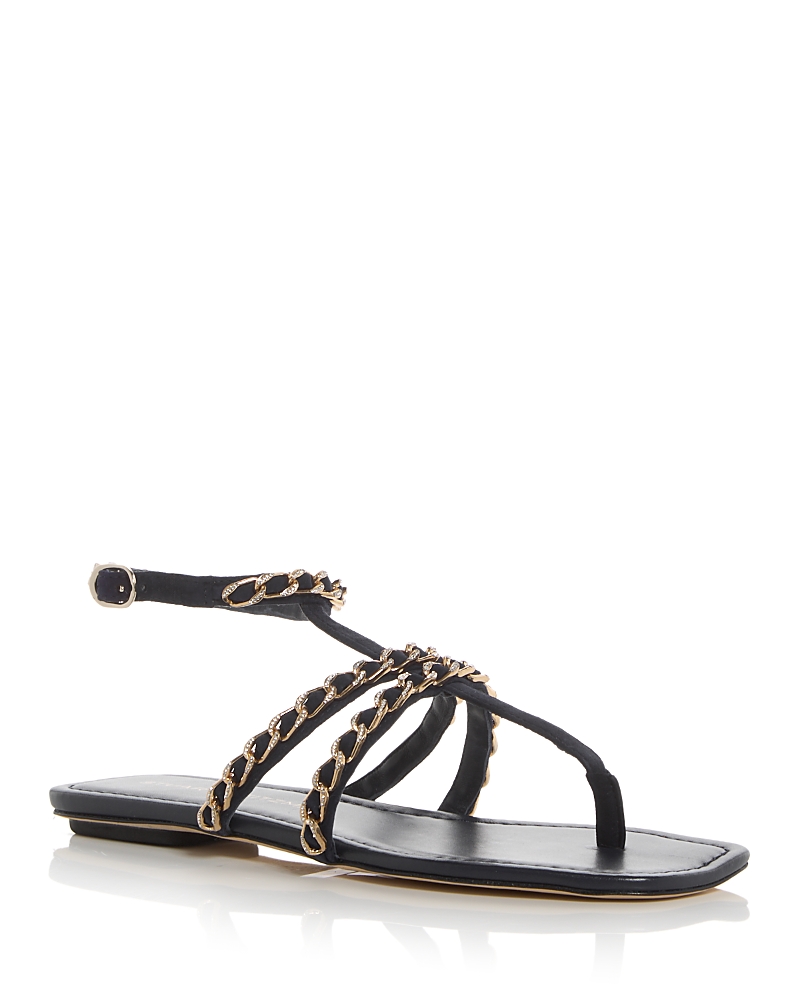 Stuart Weitzman Women's Soluxe Crystal Embellished Sandals