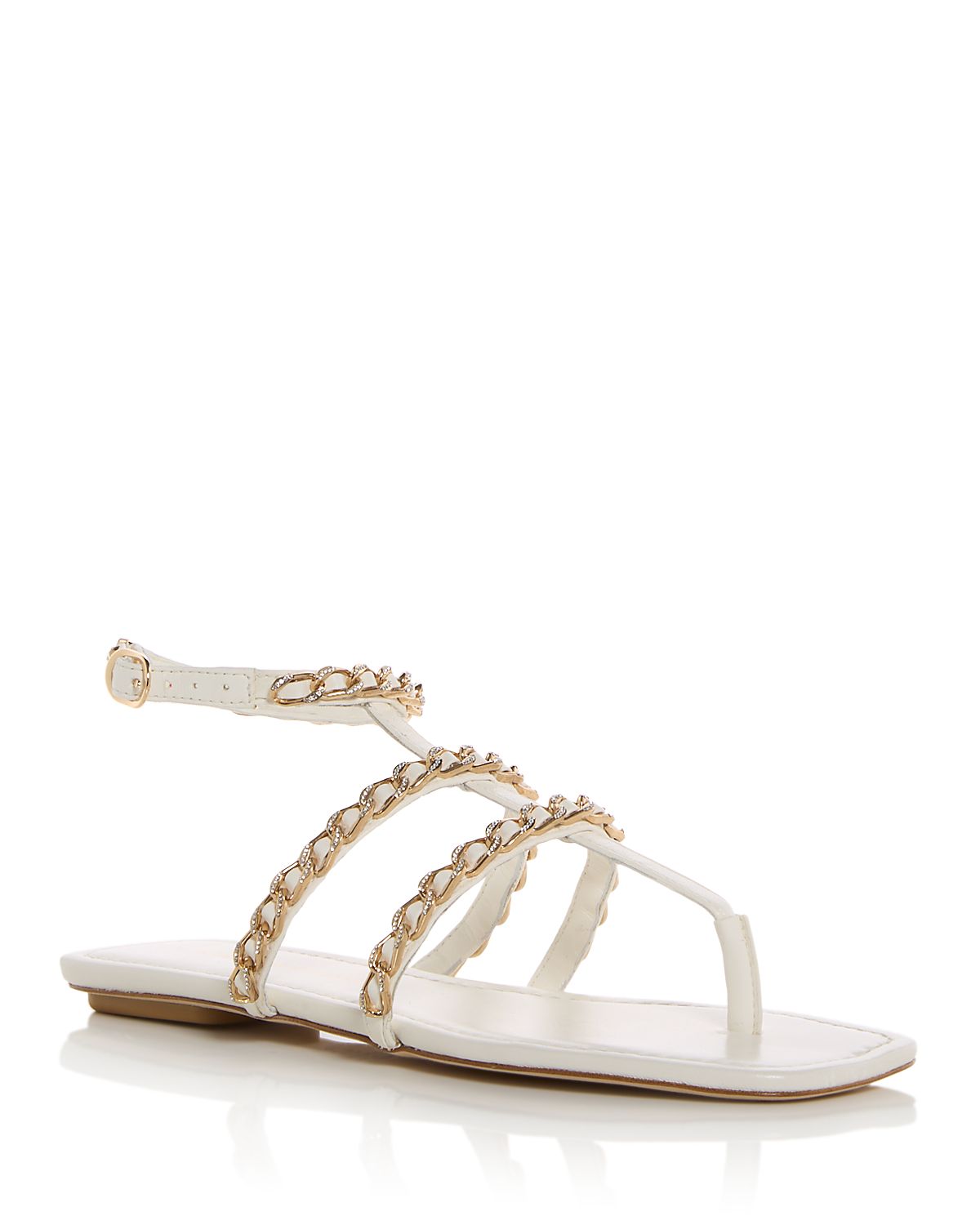 Stuart Weitzman Women's Soluxe Crystal Embellished Sandals