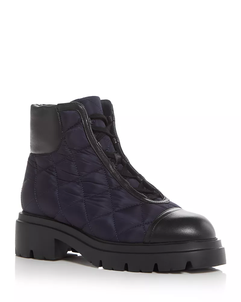 Stuart Weitzman Women's Hudson Quilted Boots