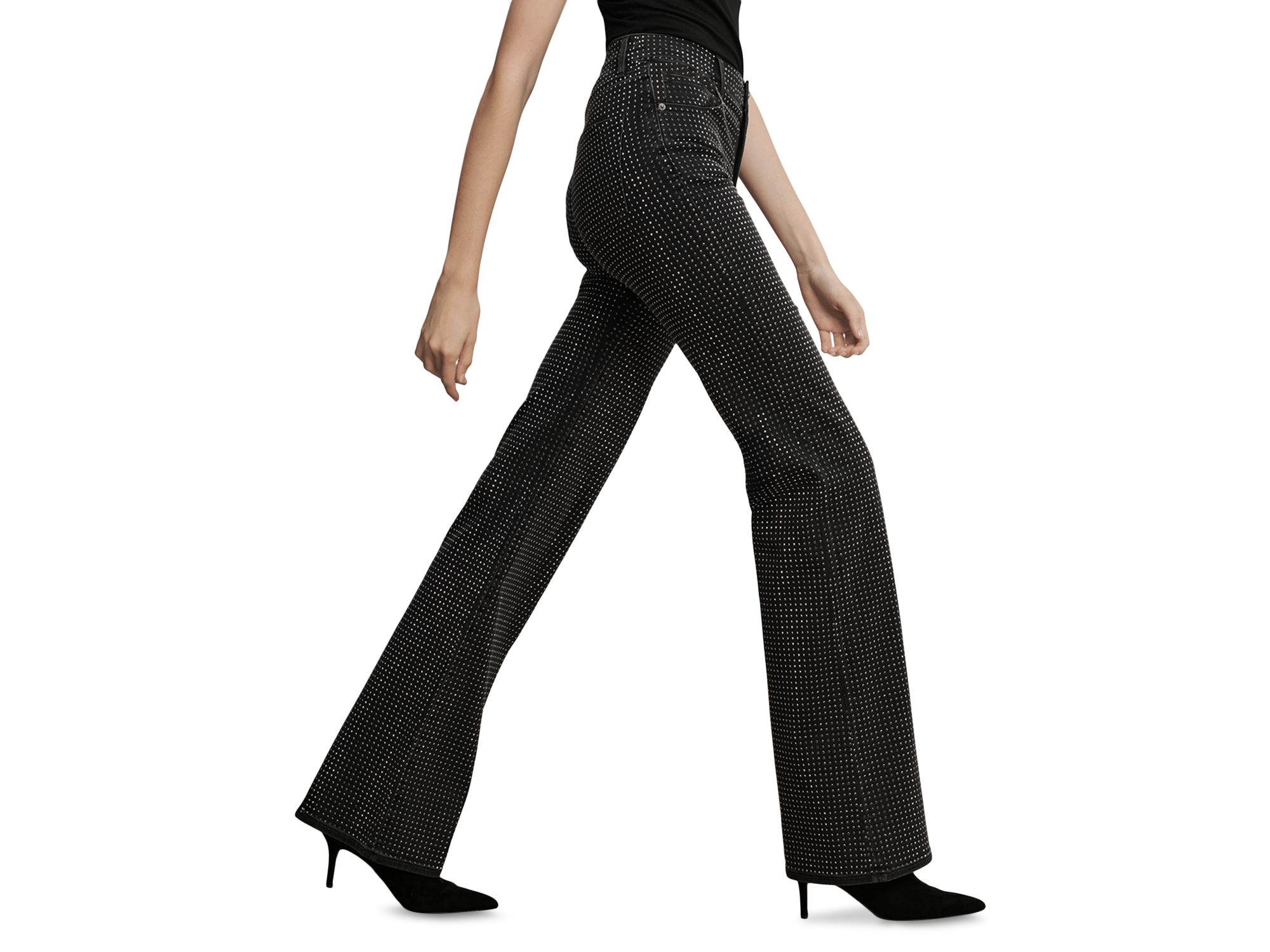Crosbie High Rise Wide Leg Jeans in — Image 4