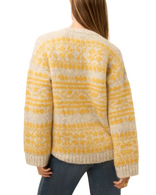 Powder Peak Crewneck Boyfriend Sweater