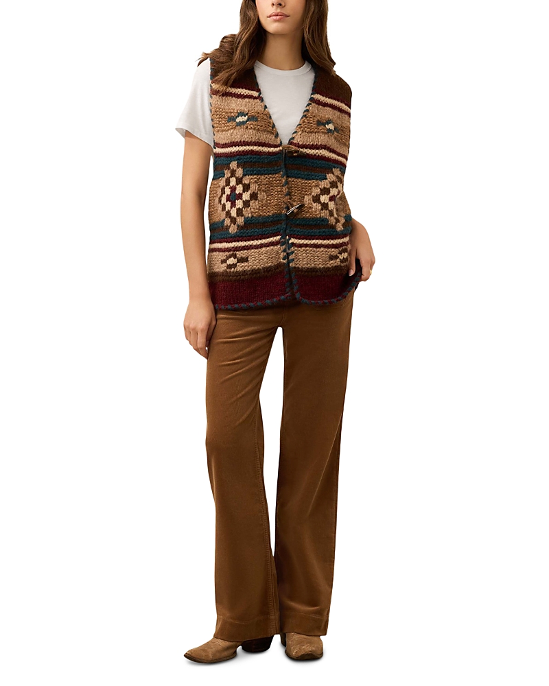 Faherty B. Yellowtail Sweater Vest In Multi