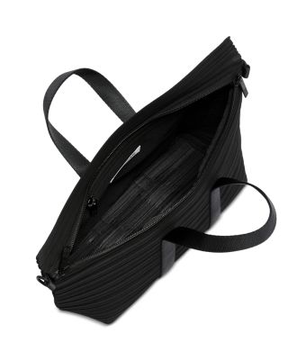 Pleats Boston Bag