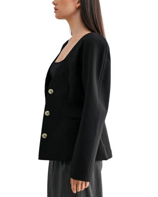 Balloon Sleeve Blazer