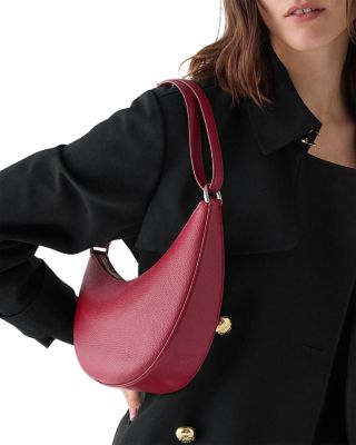 Duo Pebbled Leather Crossbody