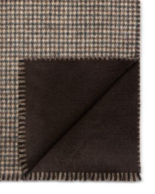 Double Face Houndstooth Scarf