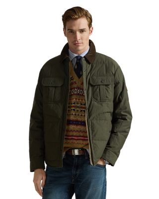 Quilted Ripstop Shirt Jacket