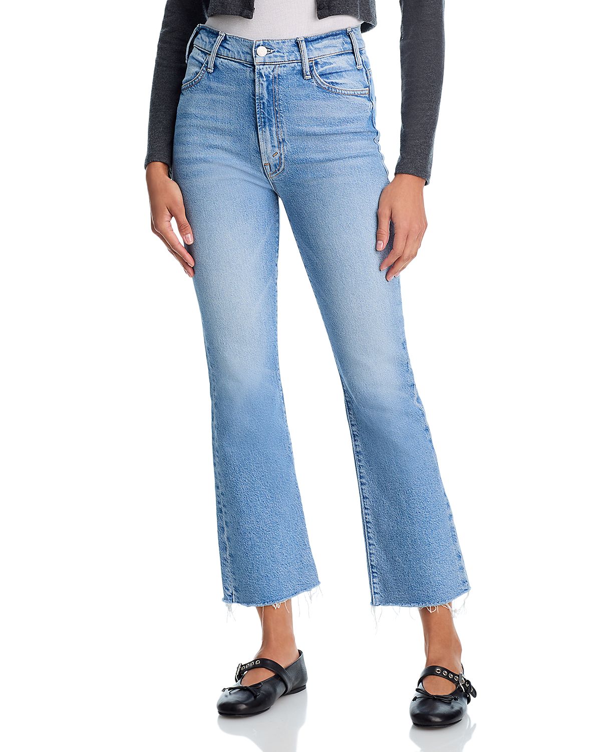 Mother The Hustler Ankle Fray Jeans