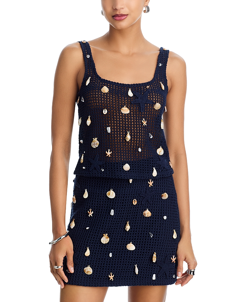 The White Lotus x Aqua Crochet Treasure Tank - Exclusive