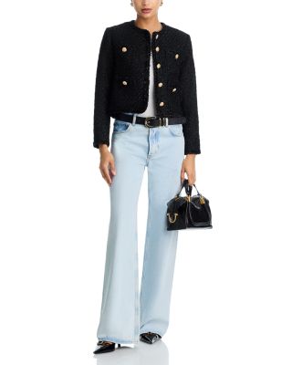 Tweed Collarless Jacket - Exclusive