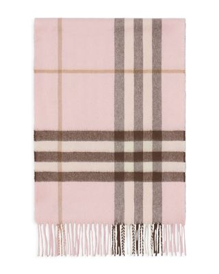 Check Cashmere Scarf