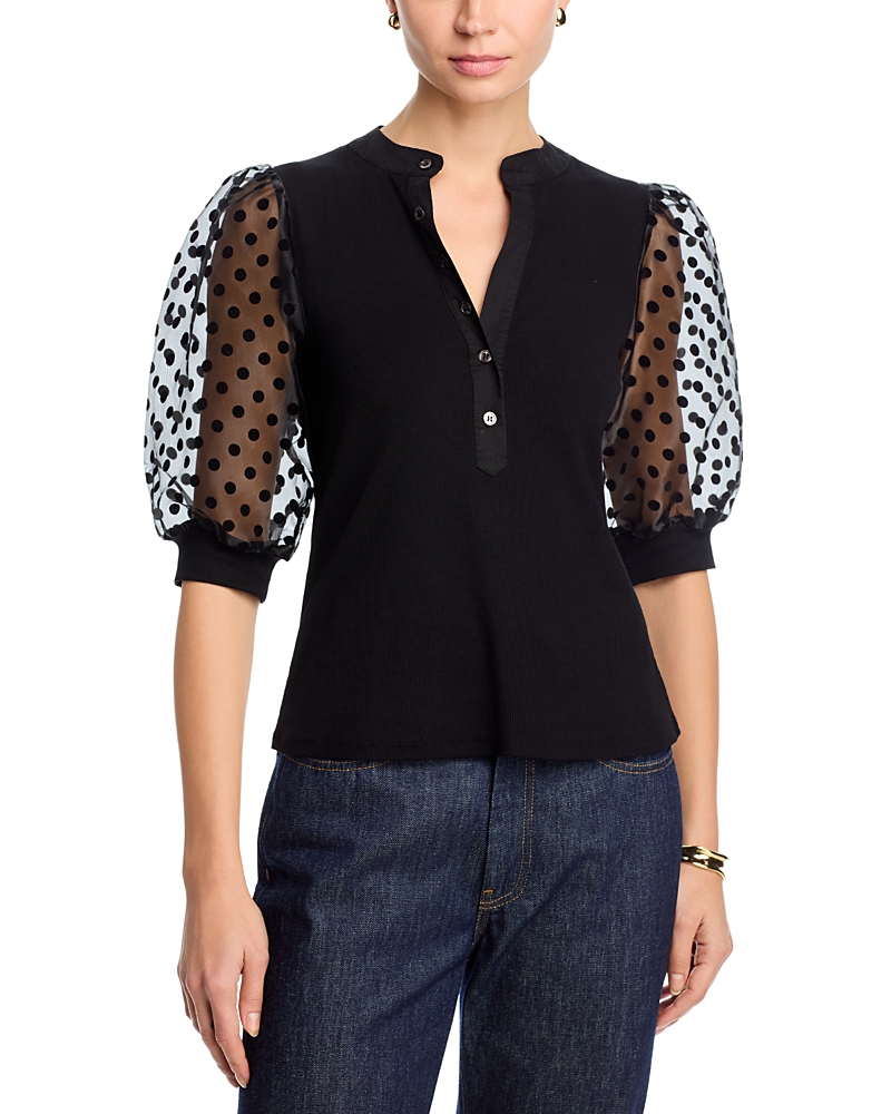 Six Fifty Colette Top In Black