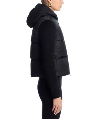 Hybridge Quilted Knit Hoody Jacket