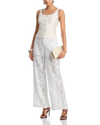 Lace Wide Leg Pants