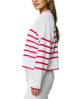 Arden Striped Polo Sweater