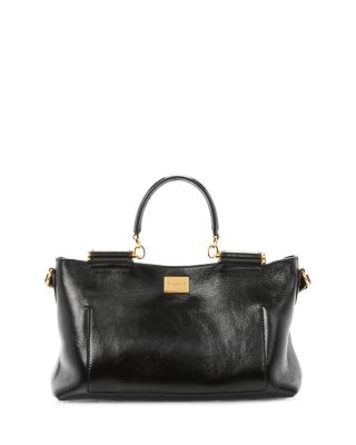 Leather Top Handle Bag