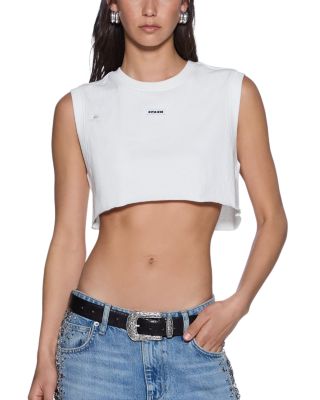 Labels Crop Tank