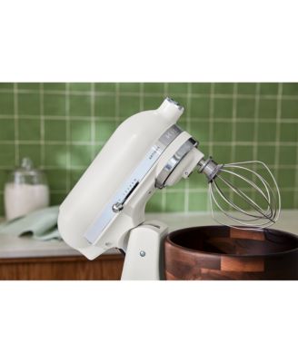 Artisan Series 5 Quart Tilt Head Stand Mixer with Walnut Wood Bowl