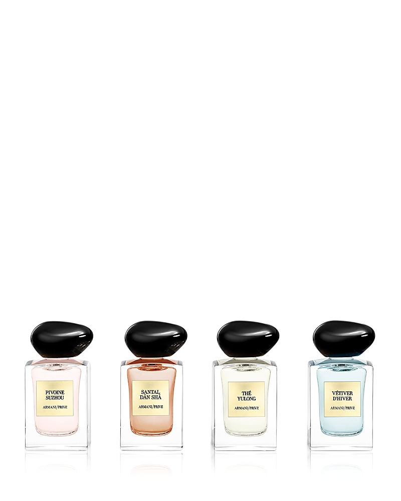 Armani Collezioni /prive Les Eaux Discovery Gift Set In Transparent