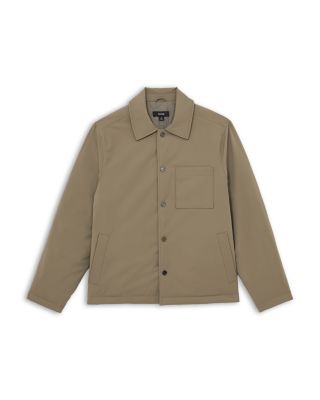 Parker Long Sleeve Nylon Patch Pocket Overshirt