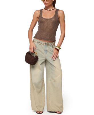 Eleora Sequin Knit Tank Top