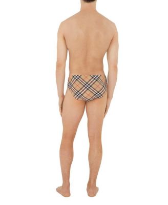 Check Swim Briefs