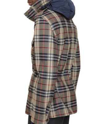 Check Bonded Wool Field Jacket