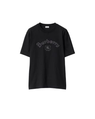 Gothic Logo Cotton T-shirt
