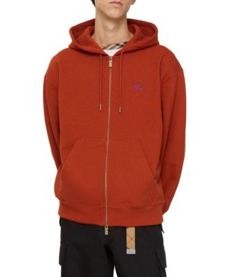 Gothic Logo Cotton Zip Hoodie