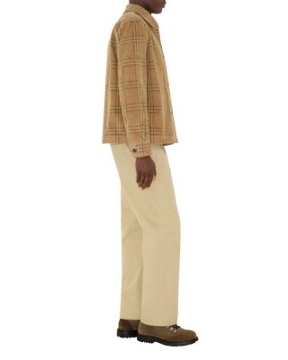 Check Corduroy Overshirt