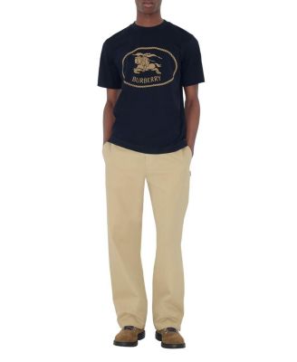 Knight Stamp Cotton T-shirt