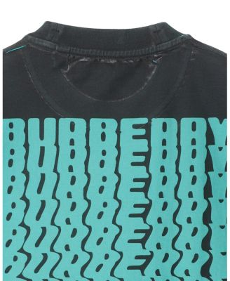 Warped Logo Cotton T-shirt