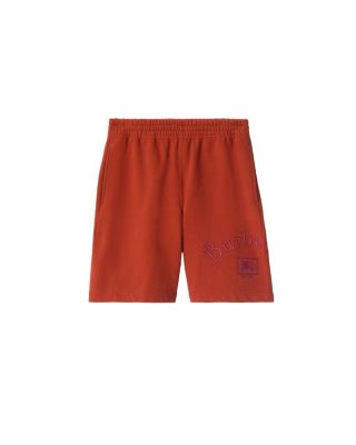  Gothic Logo Cotton Shorts